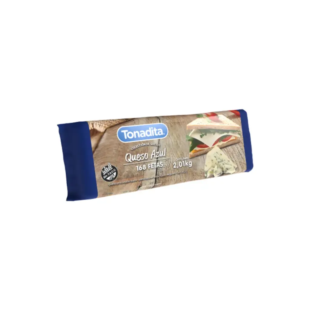 Queso Feteado La Tonadita Roquefort x 2.01 Kg.