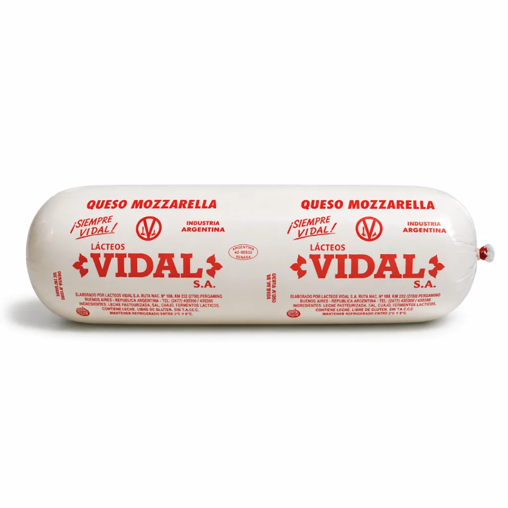 Muzzarella Vidal x 3Kg. Q140