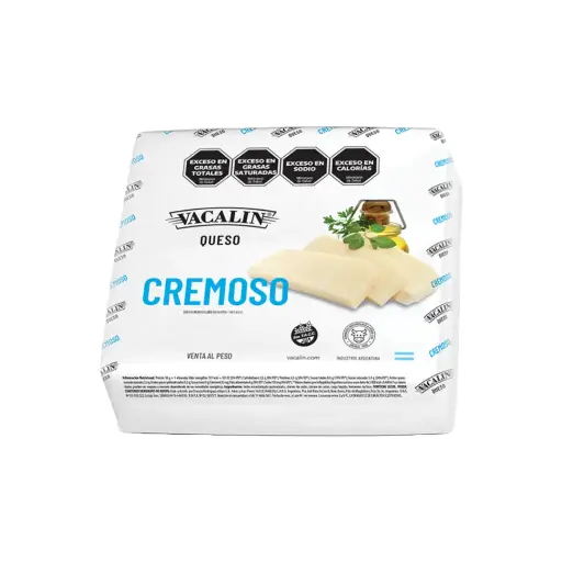 [Q085] Queso Cremoso Vacalin x 4Kg.