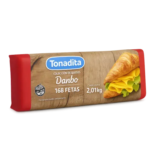 [Q211] Queso Dambo La Tonadita Feteado x 2,01 Kg 