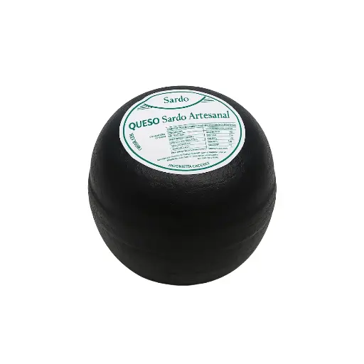 [Q166] Queso Sardo Cascara Negra Estacionado x 3.00 Kg.