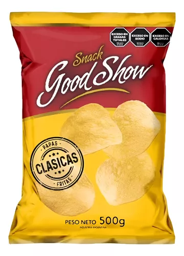 [V002] Papas Fritas Clasicas Good Show x 500Gr.