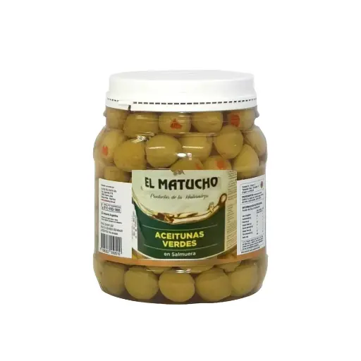 [V029] Aceitunas Verdes Rellenas Morron x 1Kg.