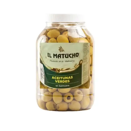 [V028] Aceitunas Verdes Olivas Sin Carozo en Salmuera x 1Kg.