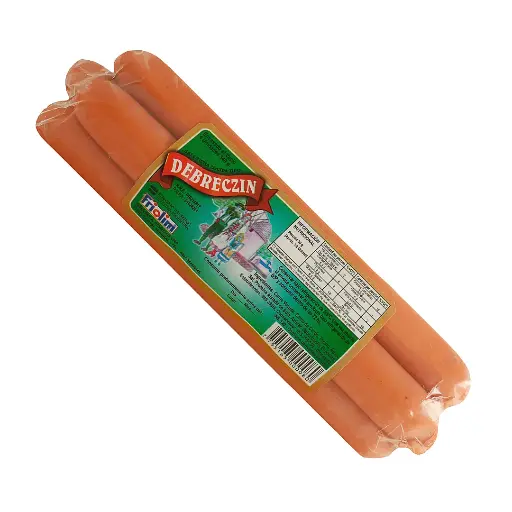 [V083] Salchichas Tipo Debreczin Páprika Con Piel Caja X 10u