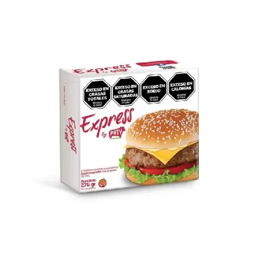 [V190] Hamburguesa Paty Express x 40 U. 