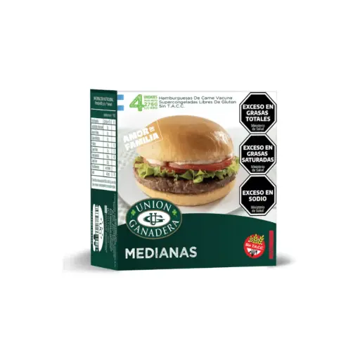 [V191] Hamburguesa Union Ganadera Mediana x 40 U.