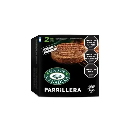 [V192] Hamburguesa Union Ganadera Parrillera x 20 U.